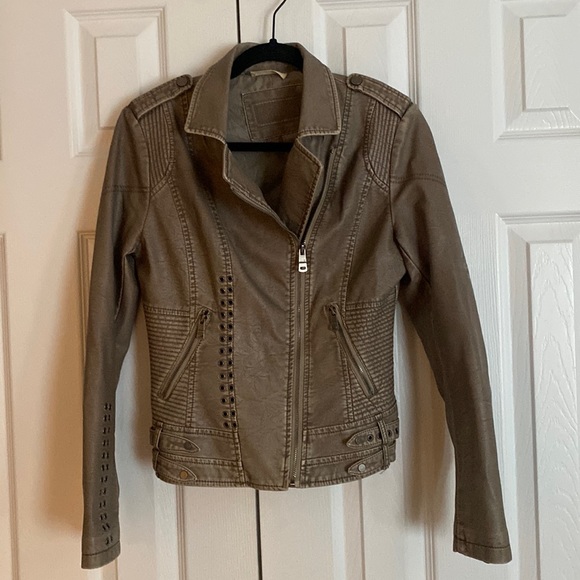 2 Bella faux leather jacket - Picture 2 of 4